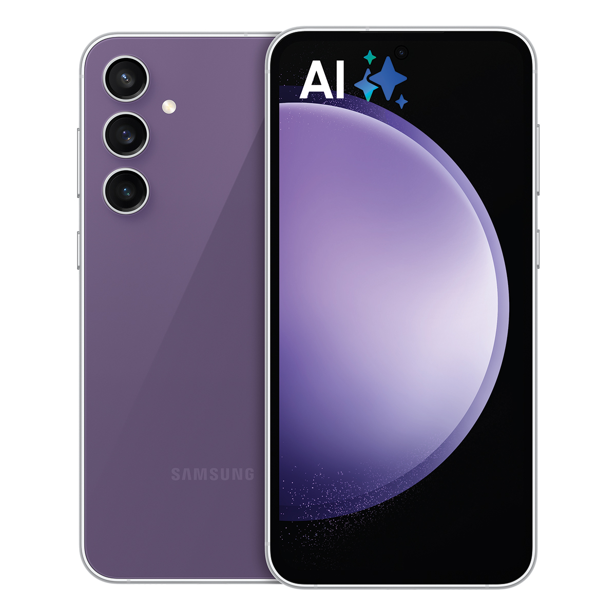 Bild von Samsung Galaxy S23 FE 128GB Purple 16,31cm (6,4") Dynamic AMOLED Display, Android 14, 50MP Triple-Kamera