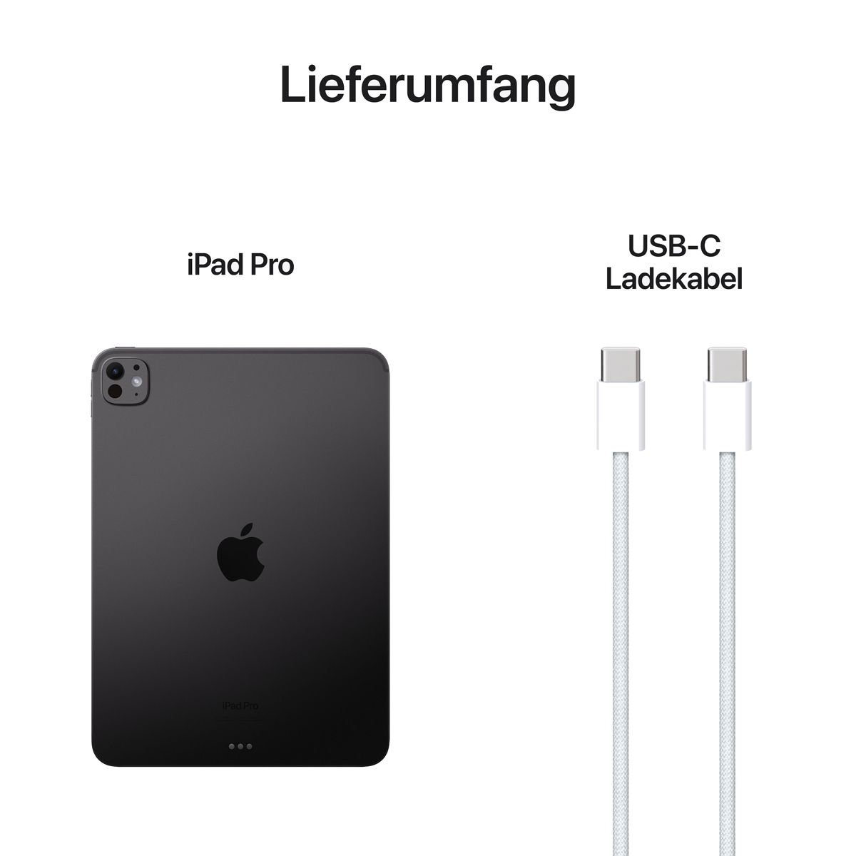 Bild von Apple iPad Pro 11 Wi-Fi 512GB space schwarz (5.Gen.)