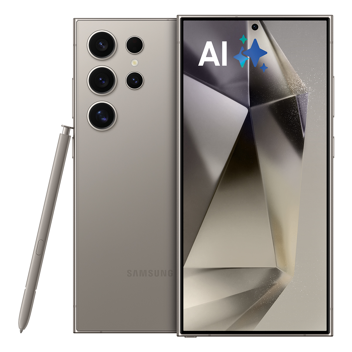 Bild von Samsung Galaxy S24 Ultra 512GB Titanium Gray EU 17,25cm (6,8") OLED Display, Android 14, 200MP Quad-Kamera