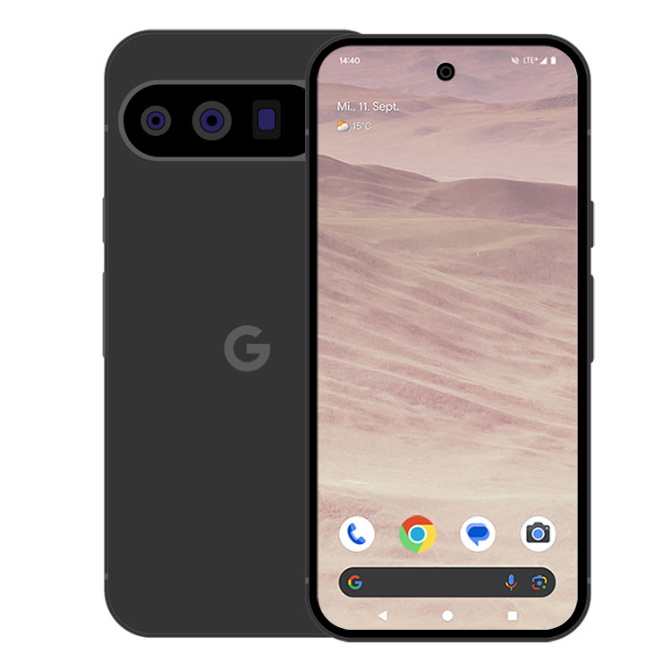 Bild von Google Pixel 9 Pro XL 512GB Obsidian 17,1cm (6,7") LTPO-OLED Display, Android 14 / Pixel UI, 50MP Triple-Kamera
