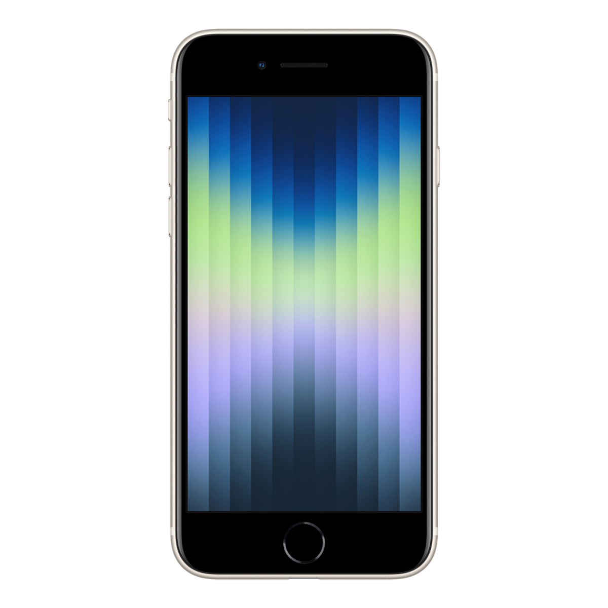 Bild von Apple iPhone SE (2022) 128GB Dual-SIM Polarstern MMXK3ZD/A [11,94cm (4,7") IPS LCD Display, iOS 15, 12MP Kamera]