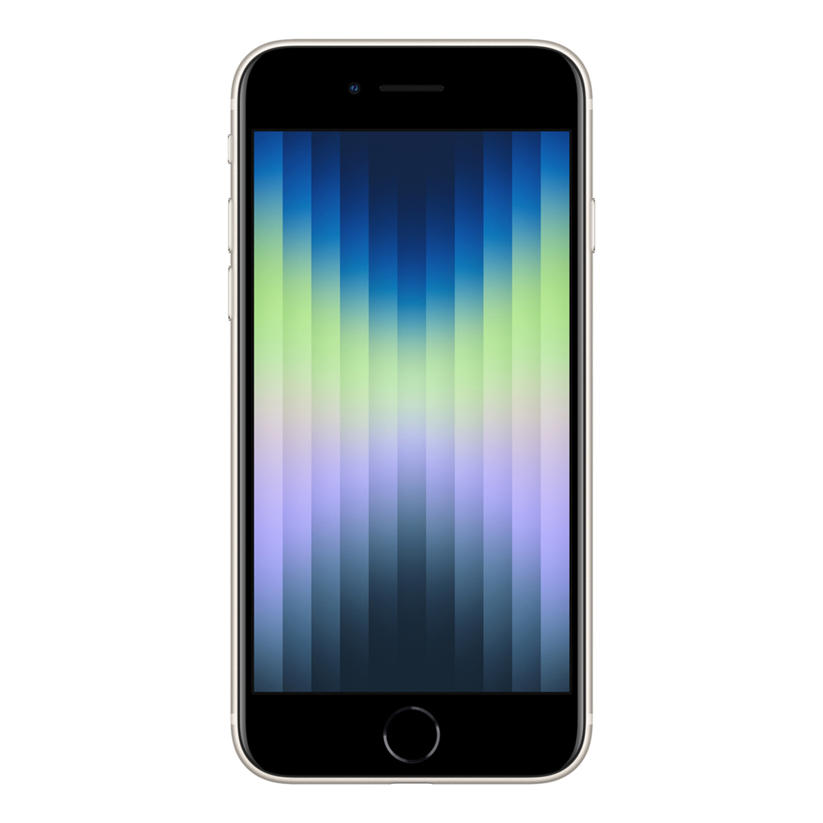 Bild von Apple iPhone SE (2022) 256GB Dual-SIM Polarstern MMXN3ZD/A [11,94cm (4,7") IPS LCD Display, iOS 15, 12MP Kamera]