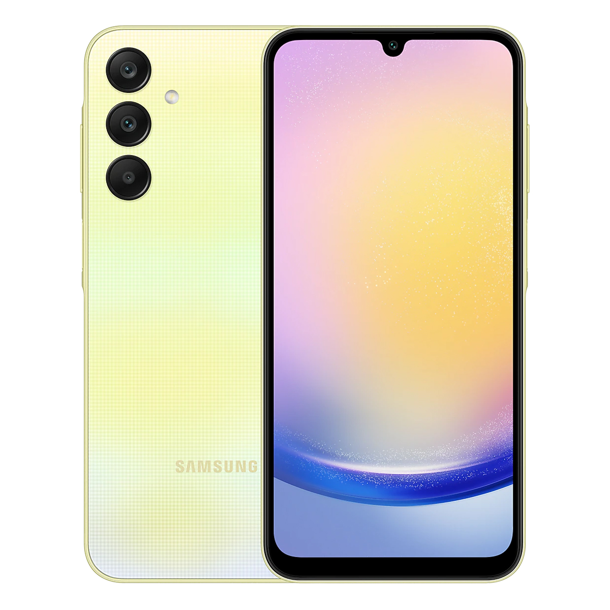 Bild von Samsung Galaxy A25 5G 8GB+256GB Yellow EU 16,42cm (6,5") Super AMOLED Display, Android 14, 50MP Triple-Kamera