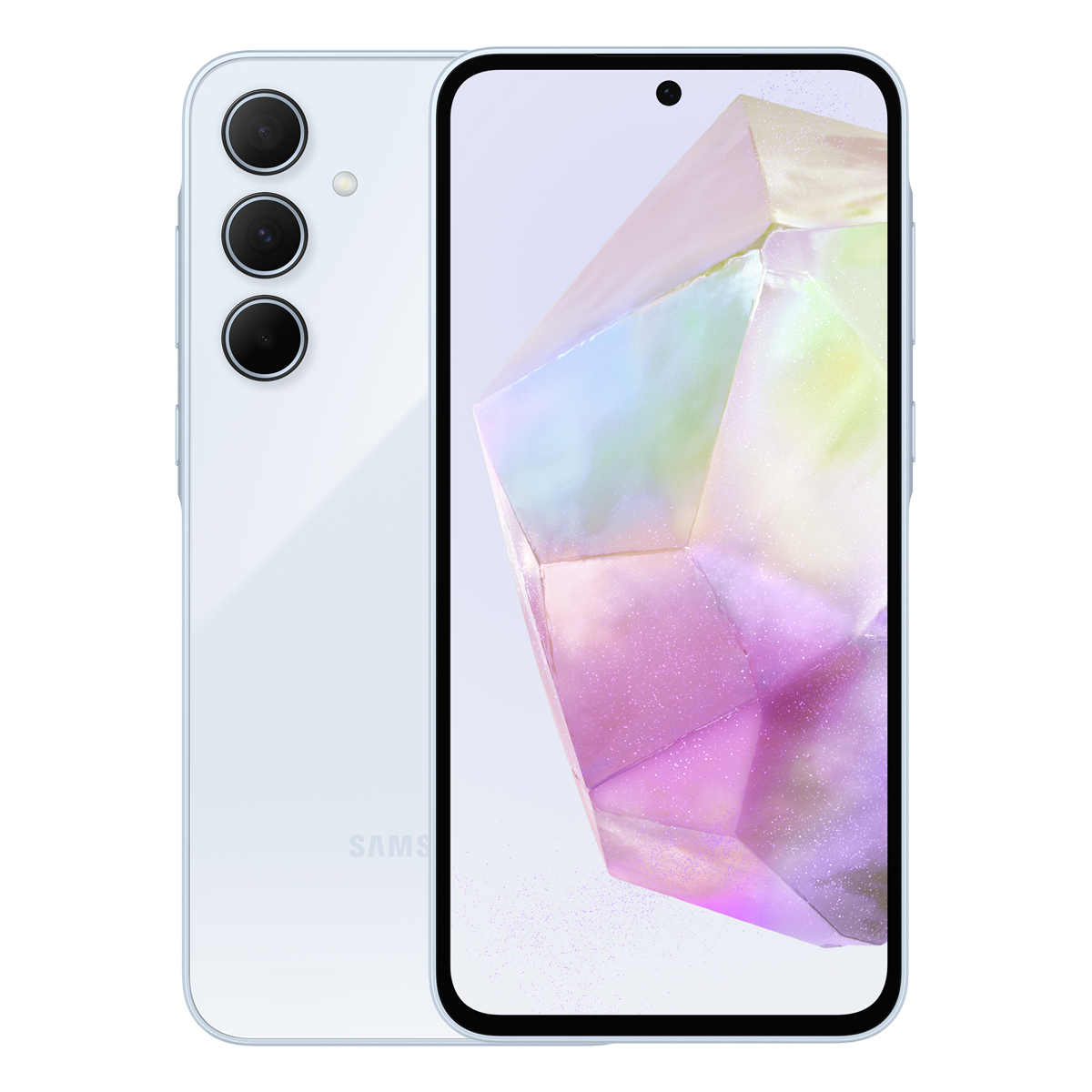 Bild von Samsung Galaxy A35 5G 128GB Awesome Iceblue EU 16,83cm (6,6") Super AMOLED Display, Android 14, 50MP Triple-Kamera
