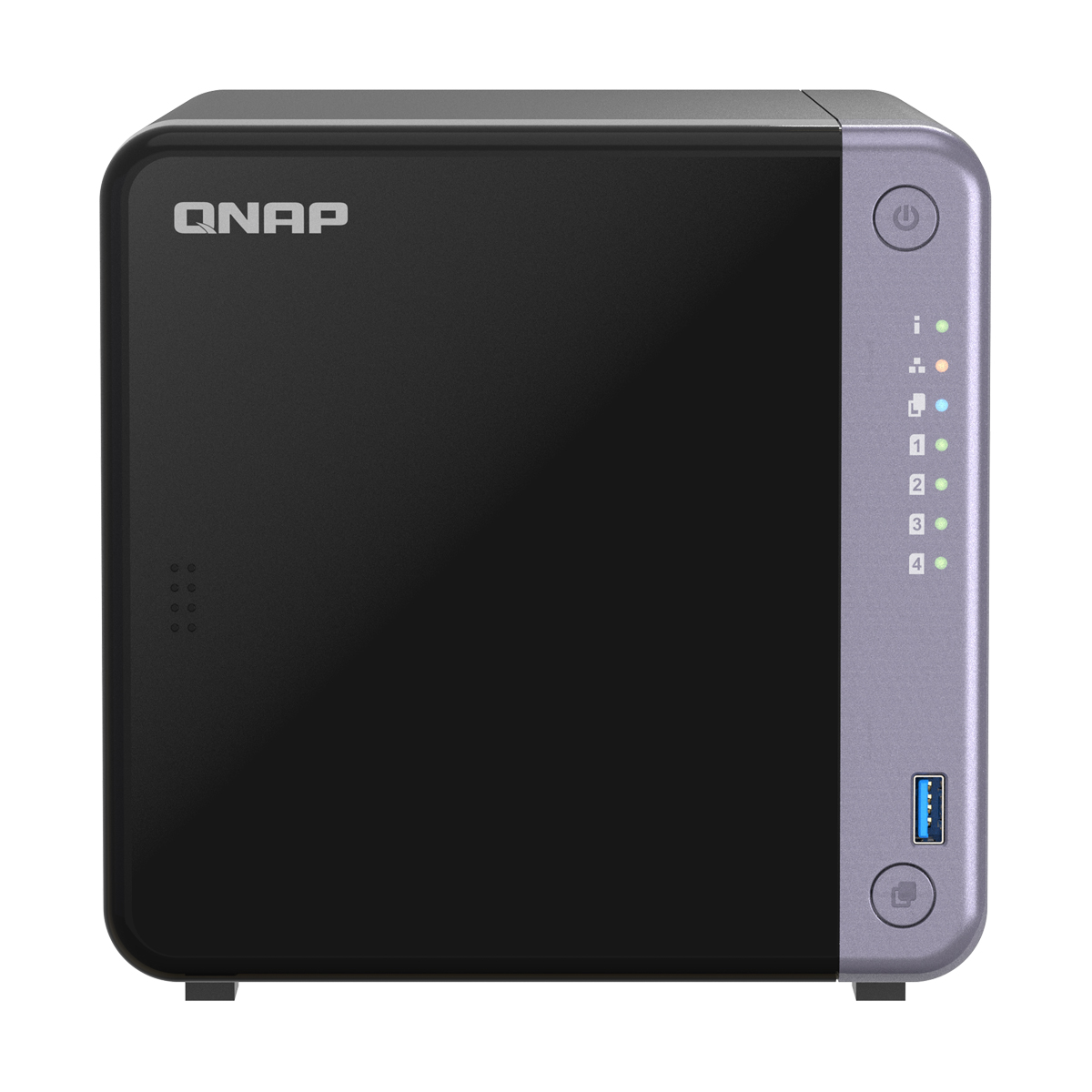 Bild von QNAP TS-432X-4G NAS 4-Bay 0/4 HDD/SSD, 2x 2.5G Ethernet, 1x 10G SFP+, 4GB RAM