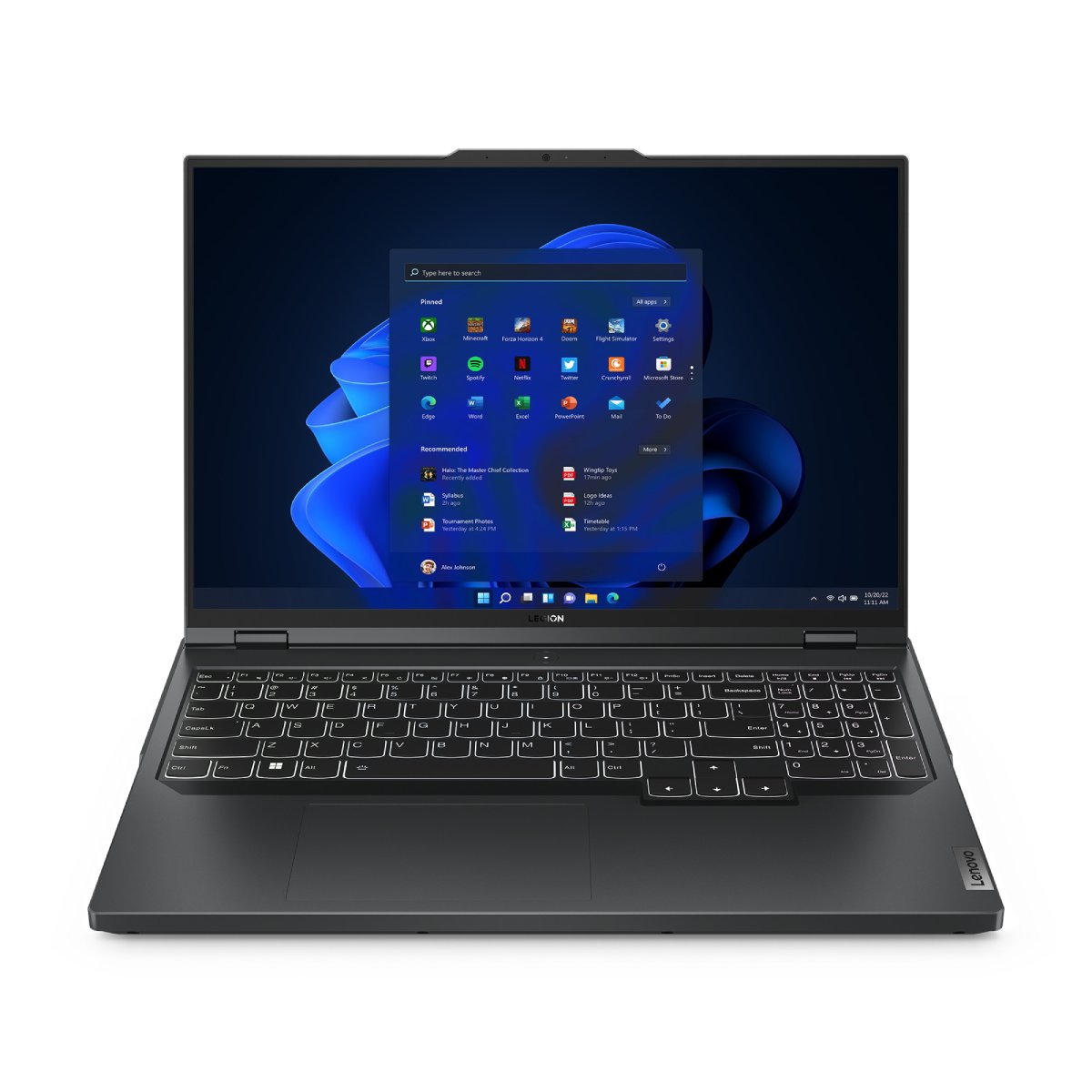 Bild von Lenovo Legion Pro 5 82WM00DAGE - 16" WQXGA, AMD Ryzen™ 9 7945HX, 32GB RAM, 1TB SSD, GeForce RTX 4070, Windows 11 Home