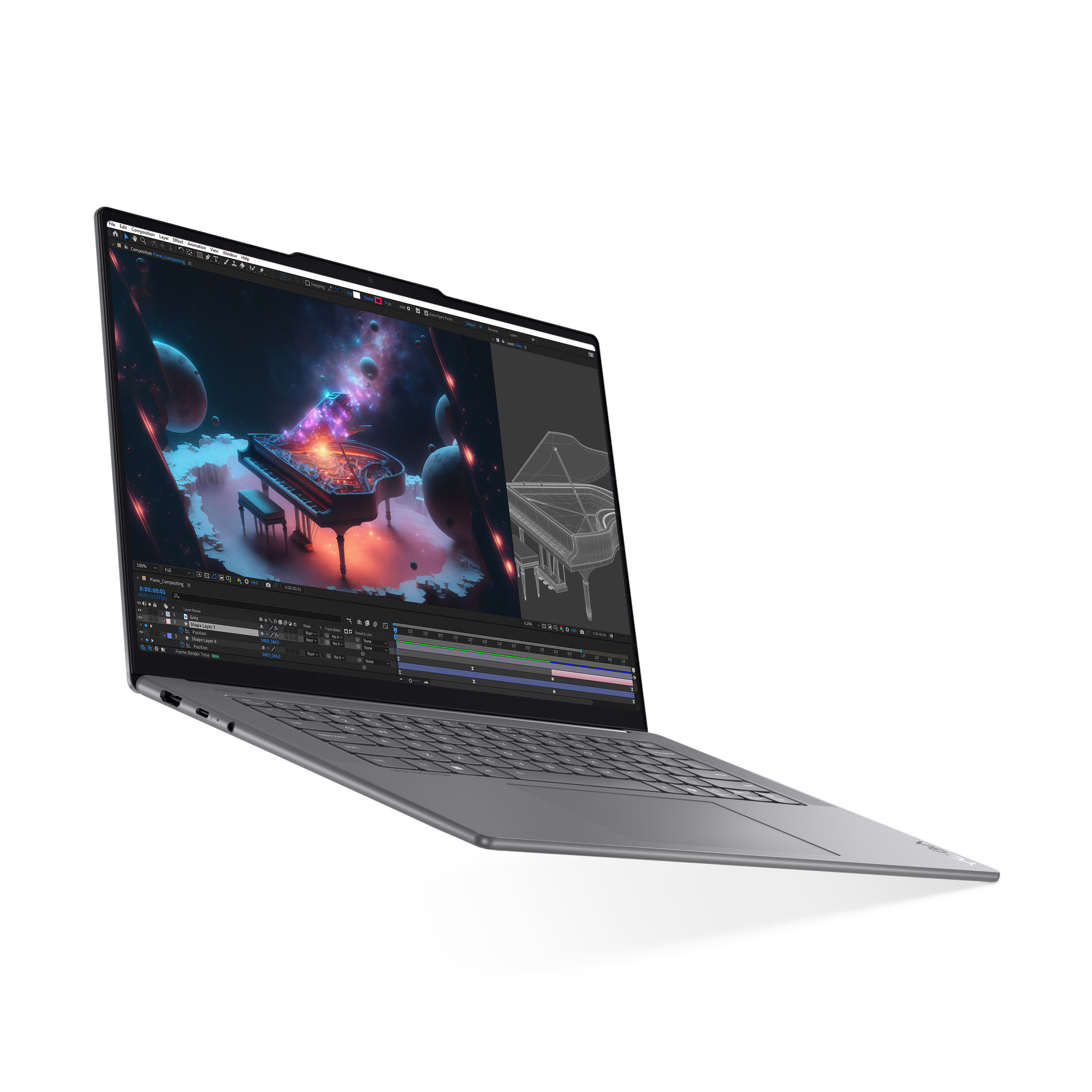 Bild von Lenovo Yoga Slim 7 83HM001GGE - 15" 2,8K, Intel® Core™ Ultra 7 256V, 16GB RAM, 1TB SSD, Windows 11 Home