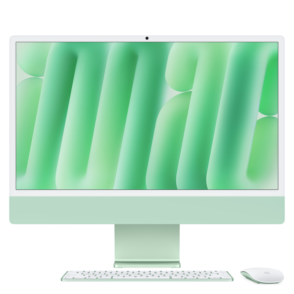 Bild von Apple iMac MWUE3D/A Grün - 61cm(24‘‘) M4 8-Core Chip, 8-Core GPU, 16GB Ram, 256GB SSD