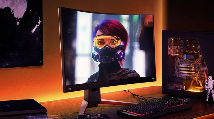 BenQ MOBIUZ EX3210U Gaming Monitor - Höhenverstellung, USB-Hub_27