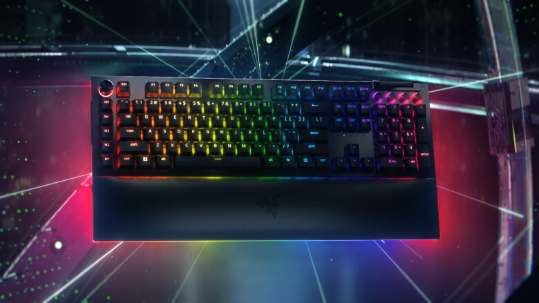 Razer BlackWidow V4 Pro Gaming Tastatur (grüne Switches)_1