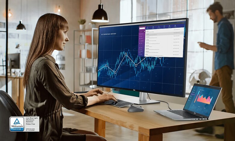 Dell UltraSharp U4323QE Office Monitor - IPS, 4K-UHD, USB-C, LAN_6