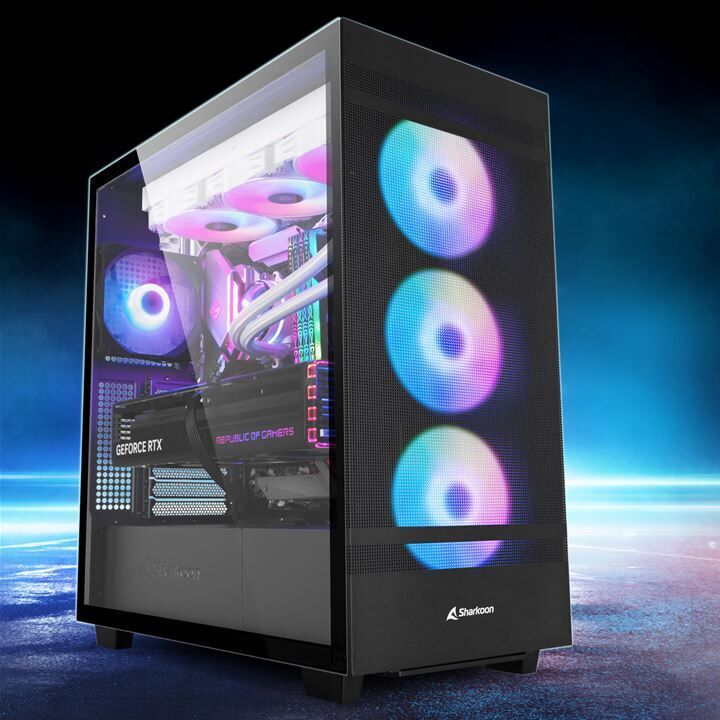 Sharkoon Rebel C50 RGB Black | PC-Gehäuse_2
