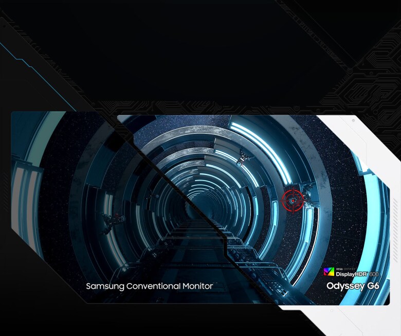 Samsung Odyssey G6 S32BG650EU Gaming Monitor - QHD, 240 Hz, USB_7