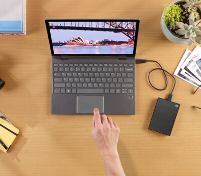 Seagate One Touch Passwort HDD 5TB Silber_2