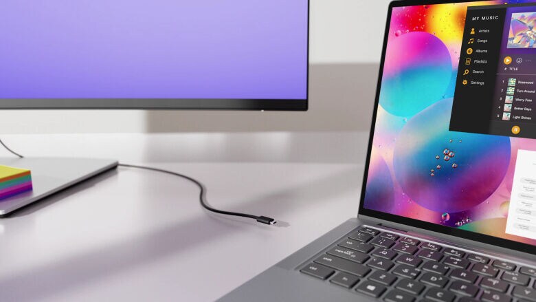 Dell UltraSharp U3824DW Curved Monitor - Höhenverstellung, USB-C_4