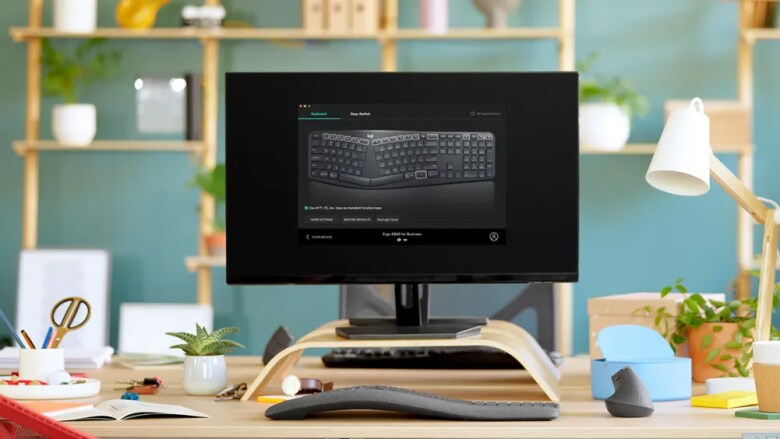 Logitech ERGO K860 for Business, Kabellos_9