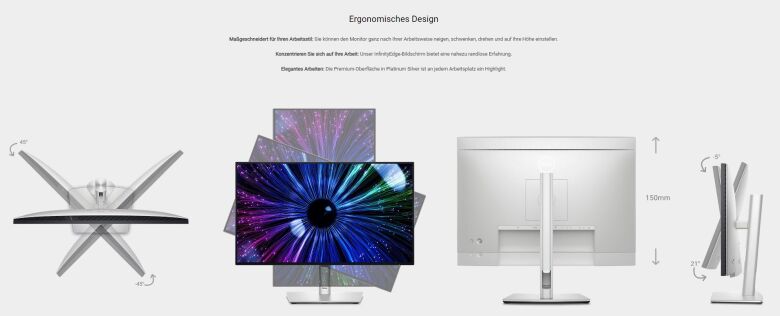 Dell UltraSharp U2424HE Office Monitor - IPS, Pivot, USB-C_2