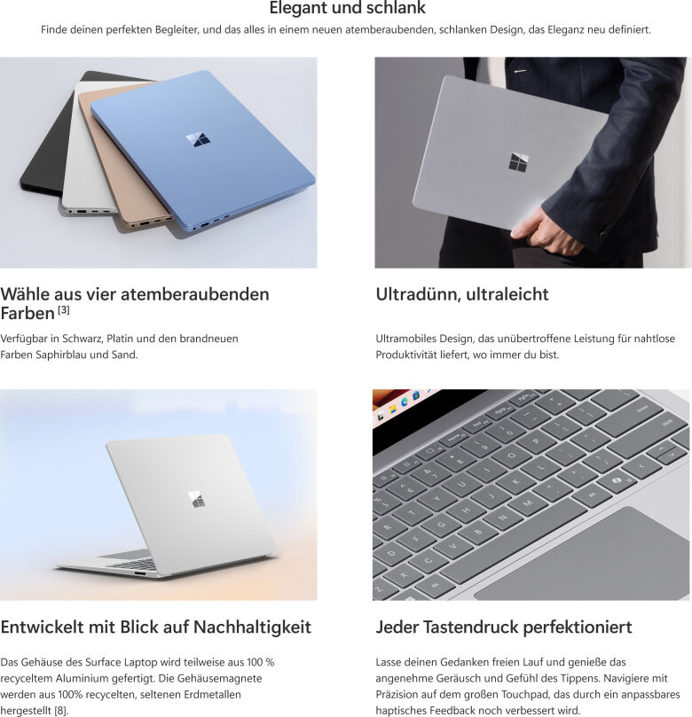 Microsoft Surface Laptop Copilot+ PC 13,8 Zoll - 16GB - 1TB_9