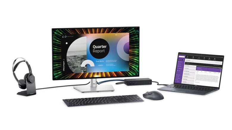 Dell UltraSharp U2424H Office Monitor - IPS, Pivot, USB-C_4