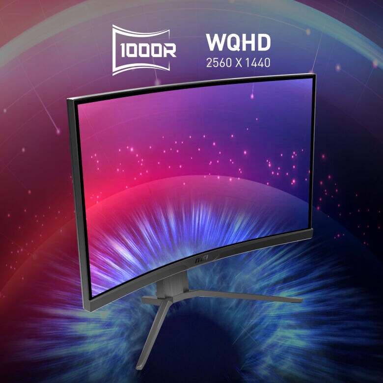 MSI MAG 325CQRFDE QD Gaming Monitor - Curved WQHD, 170Hz, 1ms_3