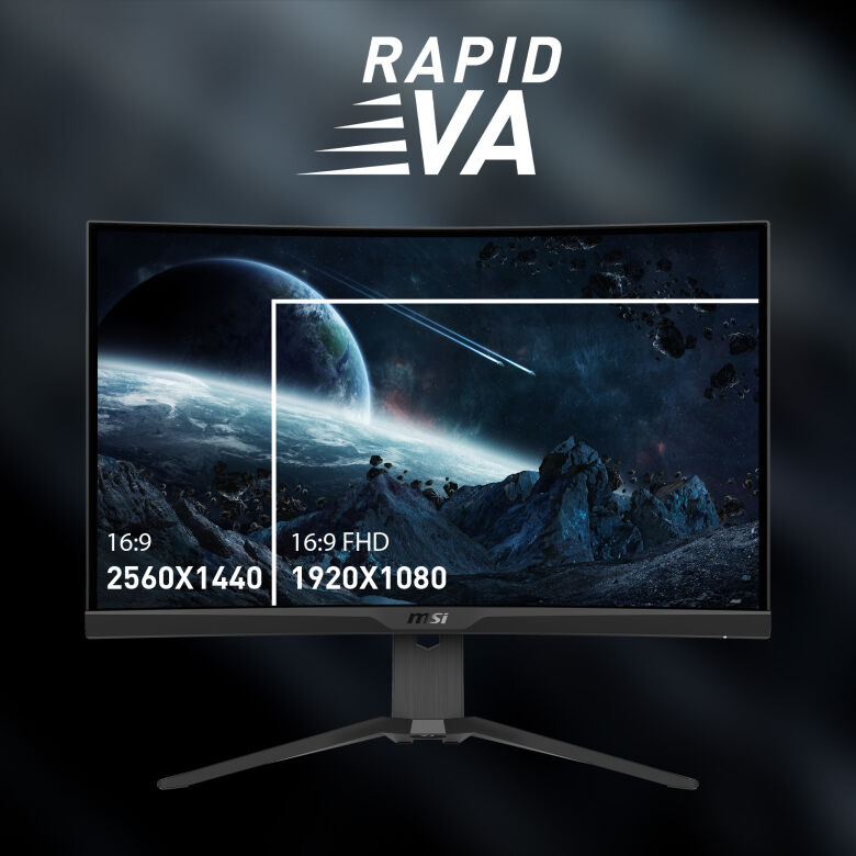 MSI MAG 325CQRFDE QD Gaming Monitor - Curved WQHD, 170Hz, 1ms_5