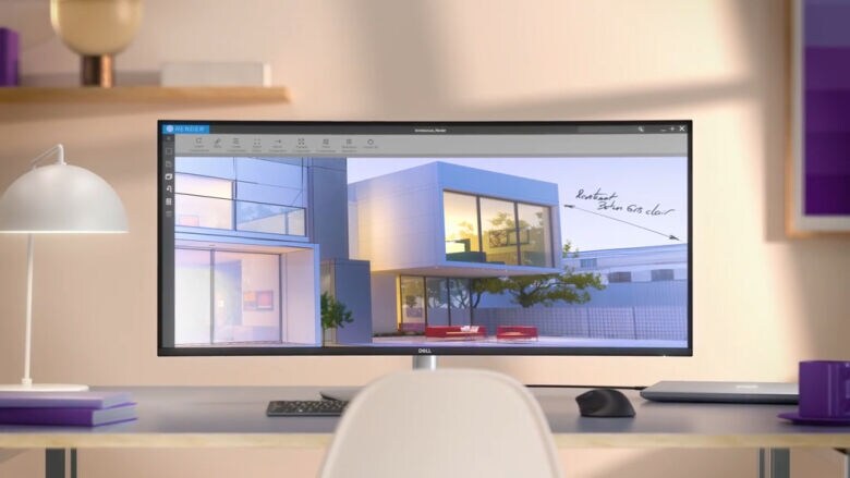 DELL UltraSharp U4025QW Office Monitor_2