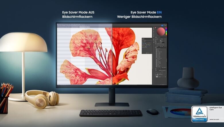 Samsung S32D600UAU Office Monitor - QHD, Höhenverstellung, USB-C_9