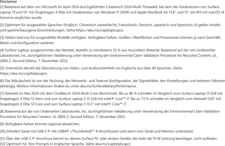 Microsoft Surface Laptop 7 15 Zoll Copilot+ PC for business - W11P_10