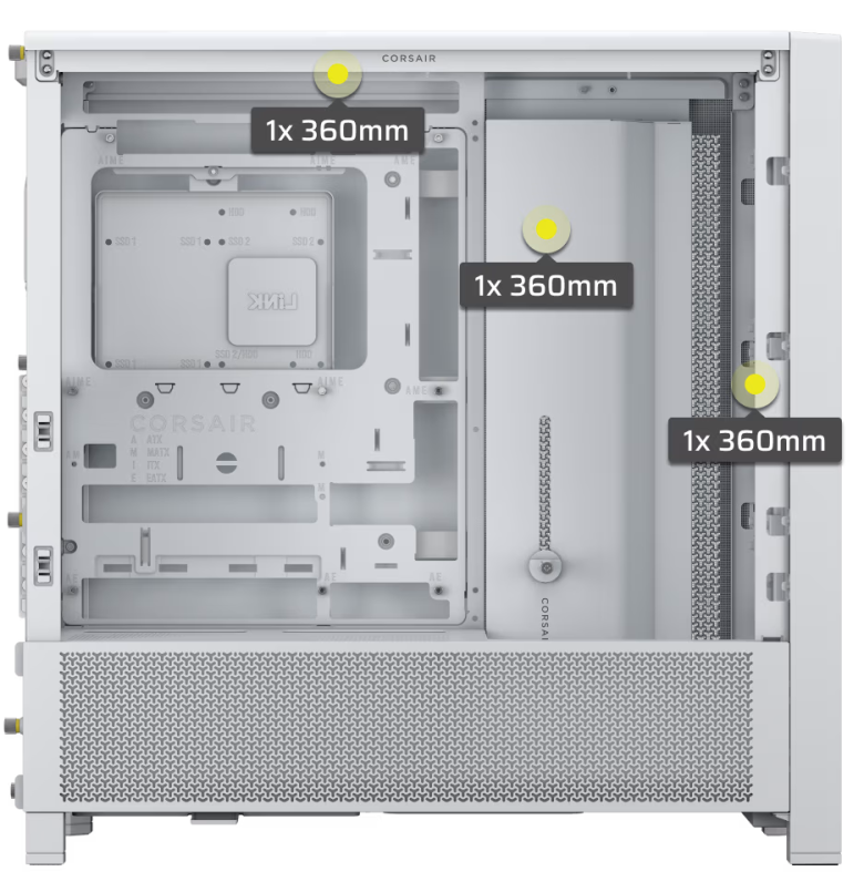 CORSAIR FRAME 4000D RS ARGB White | PC-Gehäuse_14