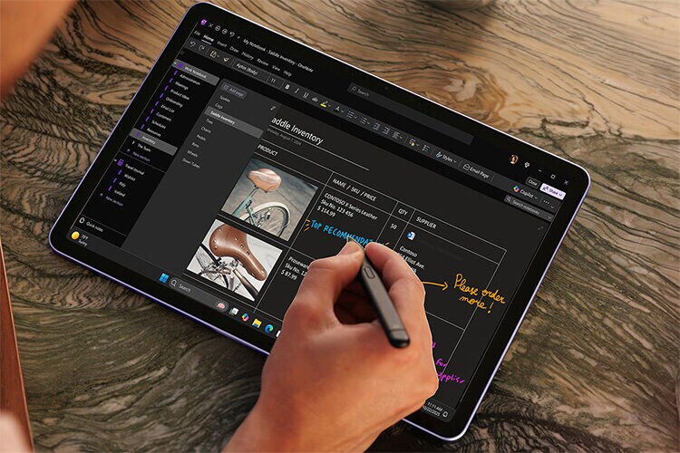 Microsoft Surface Pro 12 Zoll Keyboard mit Slim Pen, Violett_7