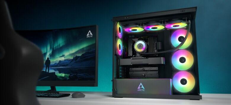 ARCTIC Xtender Black | PC-Gehäuse_1