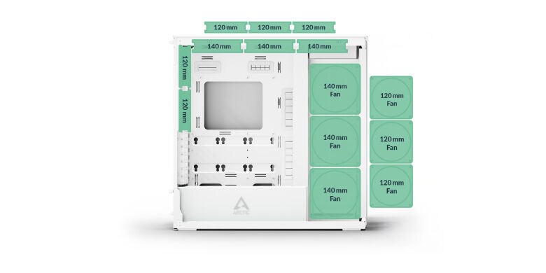 ARCTIC Xtender White | PC-Gehäuse_16