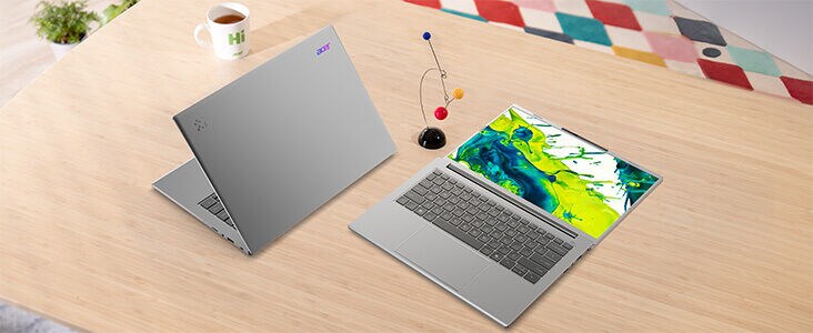 Acer Aspire 14 AI OLED Bild - Design mit Sinn und Zweck