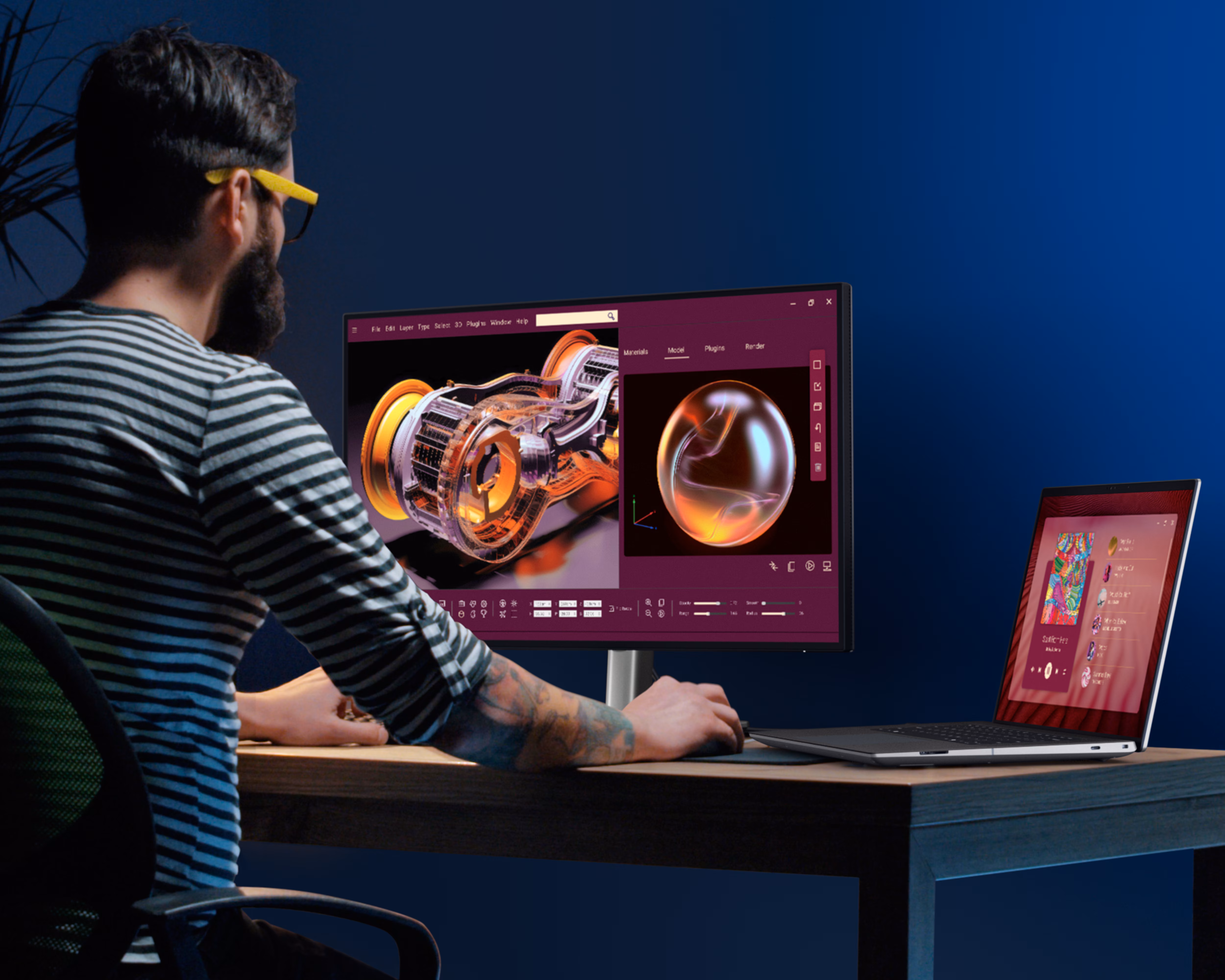LCD Dell UltraSharp 27 Zoll 4K Thunderbolt Hub ,_7