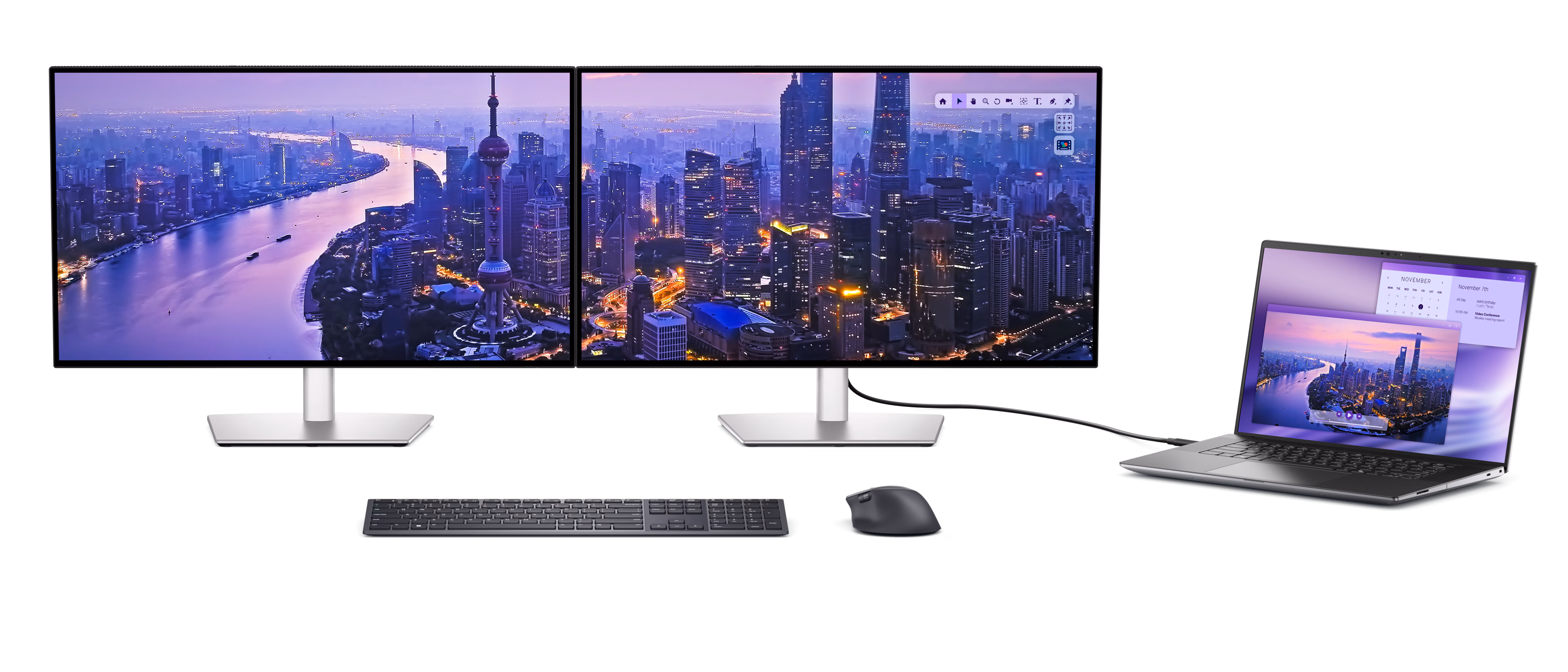 LCD Dell UltraSharp 27 Zoll 4K Thunderbolt Hub ,_8