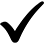 Top-Feature Häkchen in Schwarz