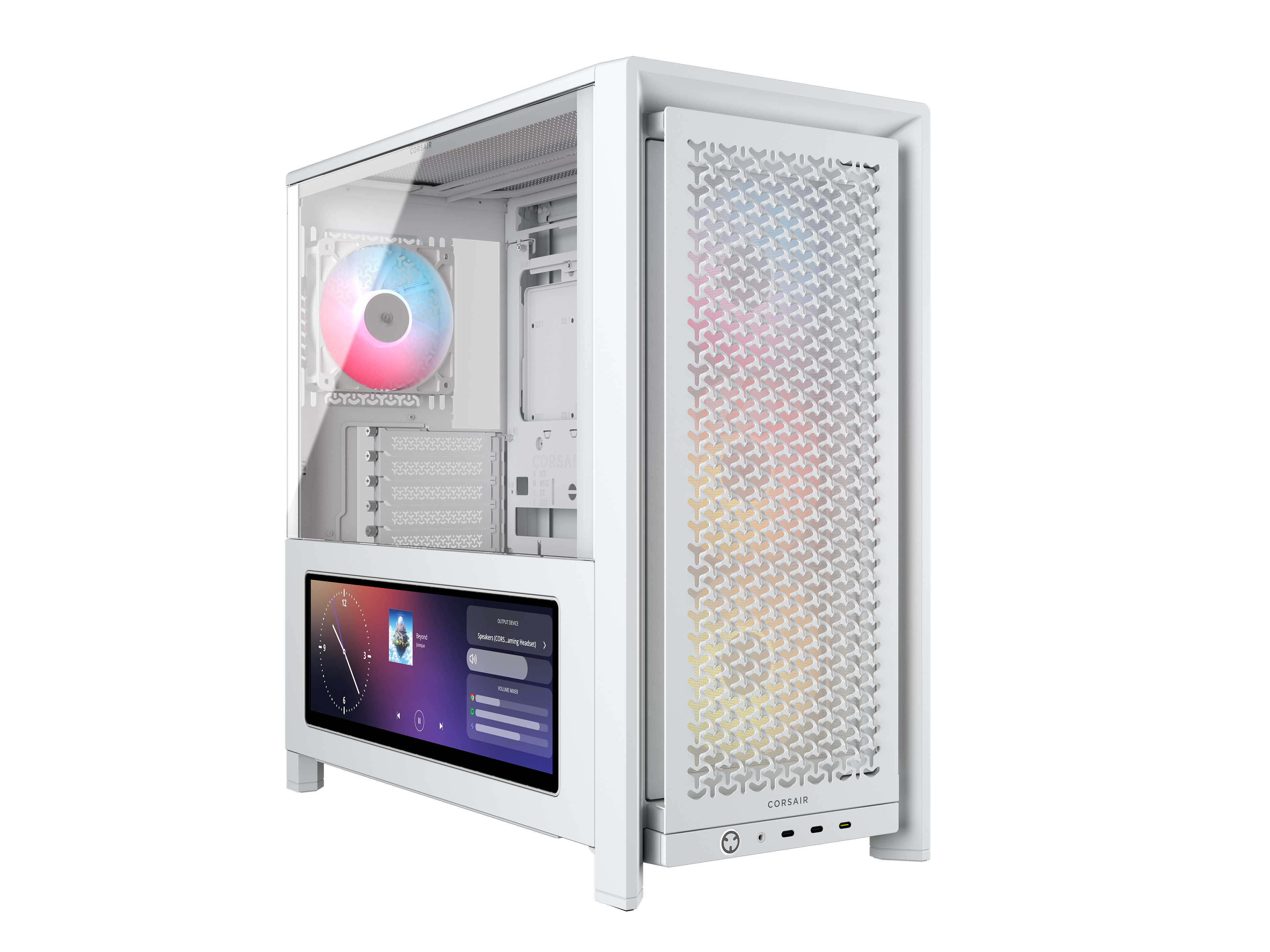 CORSAIR FRAME 4000D LCD RS ARGB White | PC-Gehäuse_1