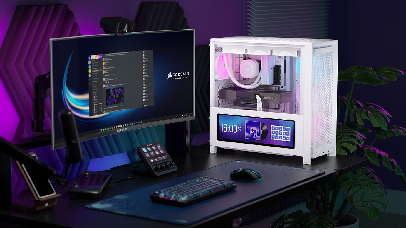 CORSAIR FRAME 4000D LCD RS ARGB White | PC-Gehäuse_8