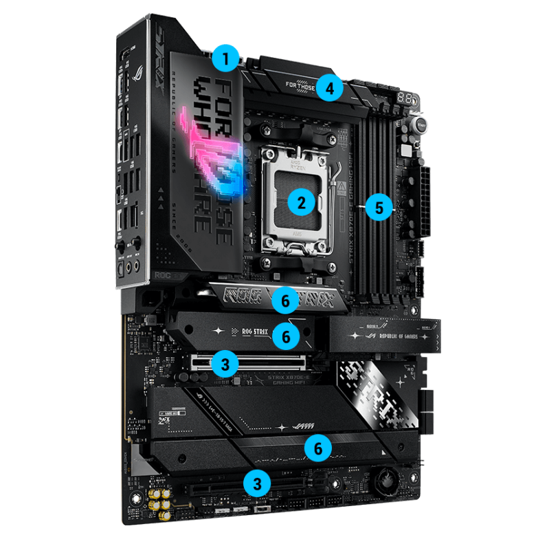 ASUS ROG STRIX X870E-E GAMING WIFI Mainboard Sockel AM5_15