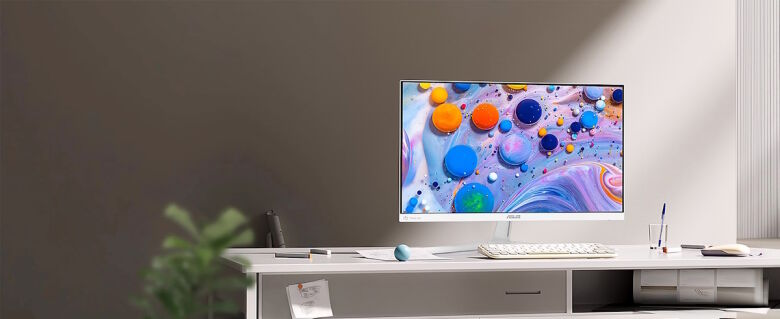 ASUS EyeCare VU249HFI-W 24 Zoll Office Monitor - IPS, Full HD, 100Hz_2