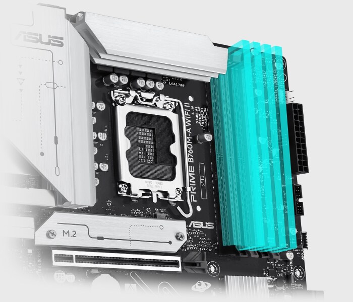 ASUS Prime B760M-F WIFI Mainboard_4