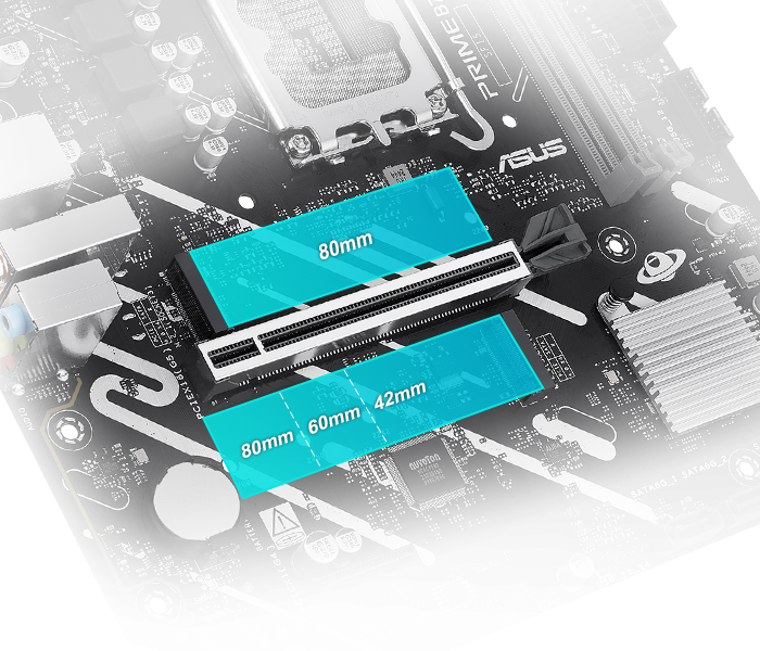 ASUS Prime B760M-F WIFI Mainboard_5