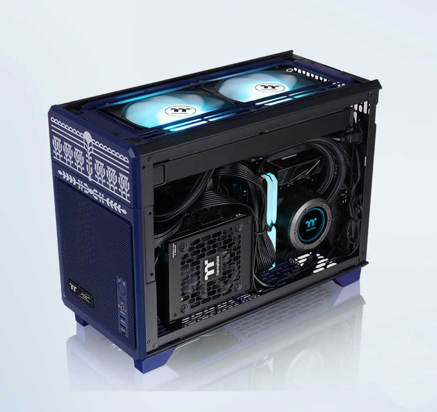 Thermaltake TR100 Koralie Edition Cobalt Blue | PC-Gehäuse_7