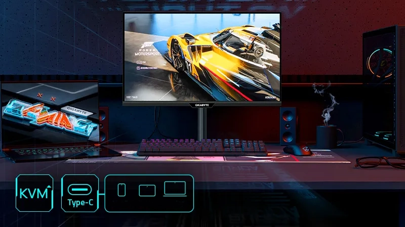 Gigabyte M27UP 4K UHD Dual Modus Gaming Monitor_6