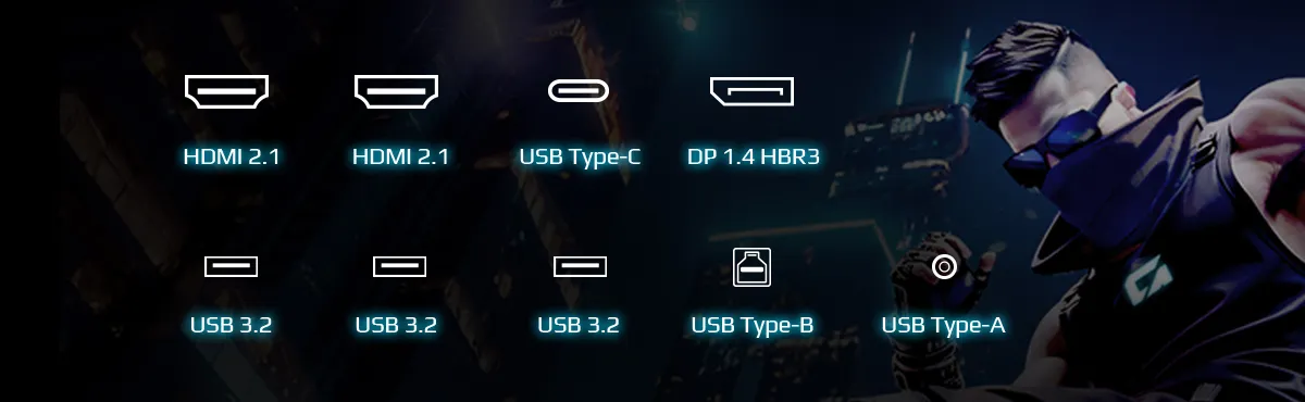 Gigabyte M27UP 4K UHD Dual Modus Gaming Monitor_9