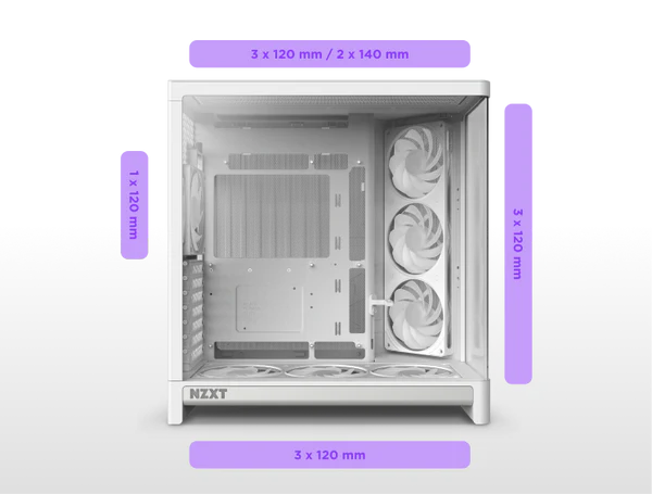 NZXT H6 RGB+ 2026 White | PC-Gehäuse_5