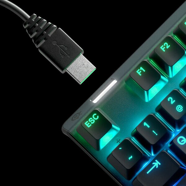 SteelSeries Apex 7 Gaming Tastatur, rote Switche, kabelgebunden_9