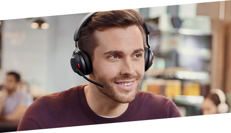 Jabra Evolve2 65 Headset, Stereo, kabellos, Bluetooth, schwarz_2