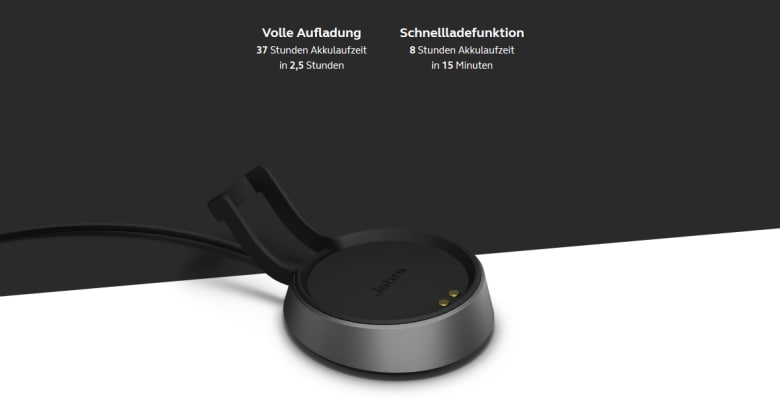 Jabra Evolve2 85 Headset, Stereo, kabellos, schwarz_8