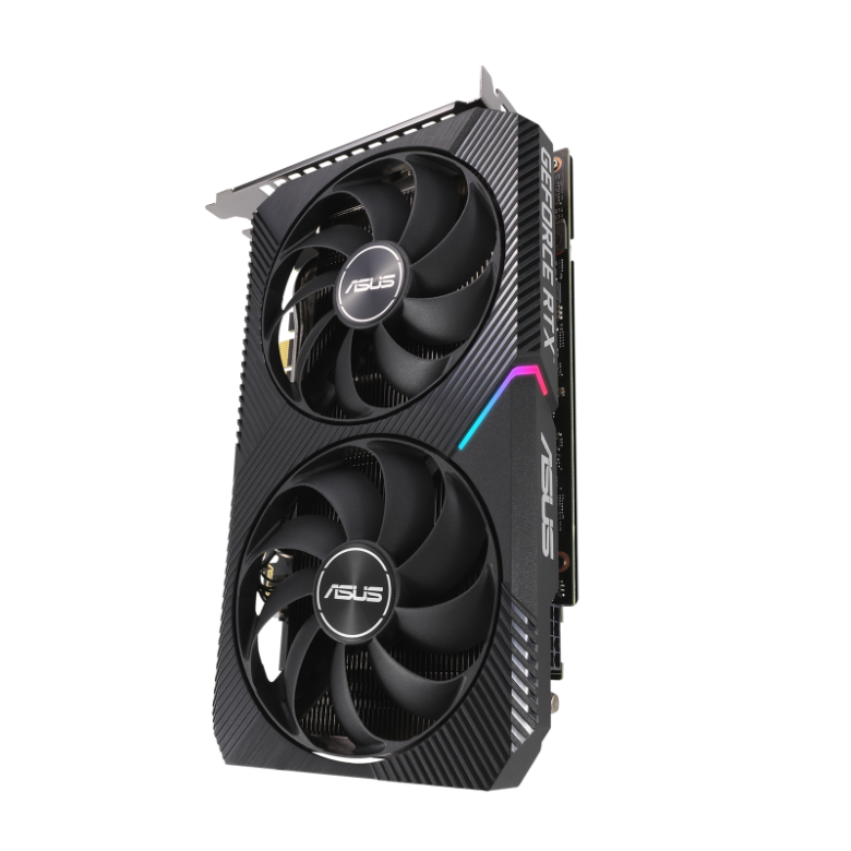 ASUS Dual GeForce RTX 3060 V2 LHR Grafikkarte_1